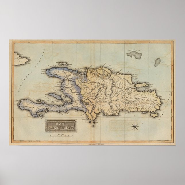 Haiti oder Saint Domingo Poster (Vorne)