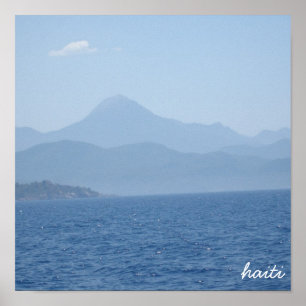 Haiti Paradies Geographie Poster