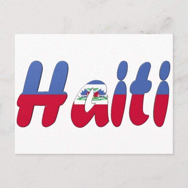 Haiti Postkarte (Vorderseite)