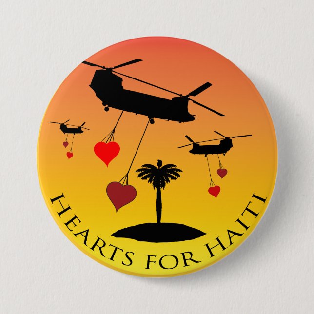 Haiti Relief Valentine Buttons (Vorderseite)