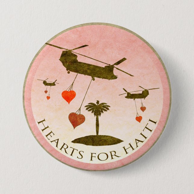 Haiti Relief Valentine Buttons (Vorderseite)