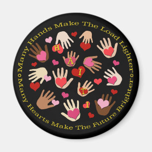 Haiti Relief Valentine Kühlschrankmagnets Magnet