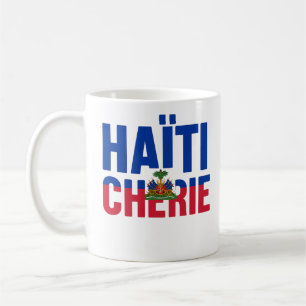 Haïti Schatz - Haitianische Flagge Kaffeetasse