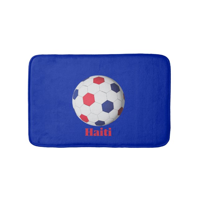 Haiti Soccer Badematte (Vorderseite)