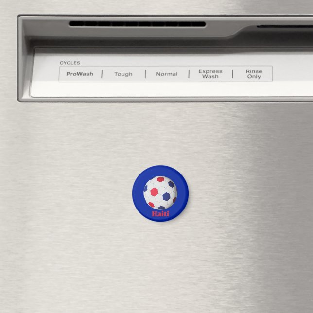 Haiti Soccer Magnet (In Situ (Geschirrspüler))