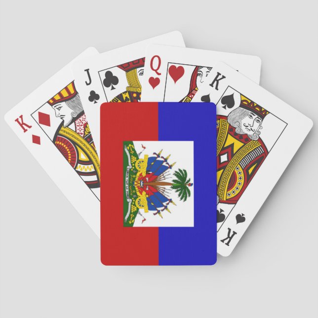 Haiti Spielkarte (Rückseite)