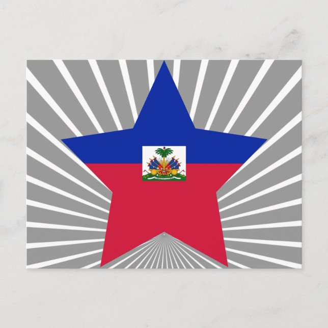 Haiti Star Postkarte (Vorderseite)