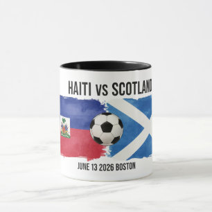 Haïti vs Écosse Mug de football – Coupe du Monde 2