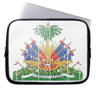Haiti-Wappen Laptopschutzhülle
