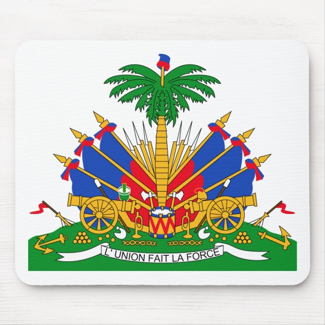 Haiti-Wappen Mousepad (Vorne)