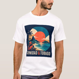 Haiti Zeitgenössische karibische Collage T-Shirt