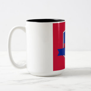 HAITI ZWEIFARBIGE TASSE