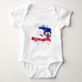 Haitian Girls Rock! Baby Strampler