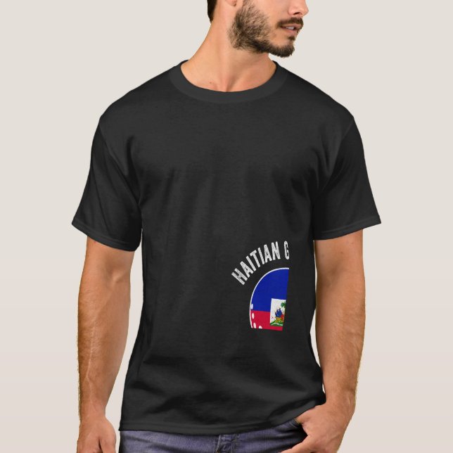 Haitian Grandpas Are The Best By Par Golf Grandad  T-Shirt (Vorderseite)