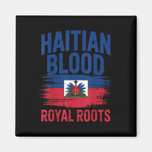 Haitian Roots Haiti-Flaggentag  Magnet