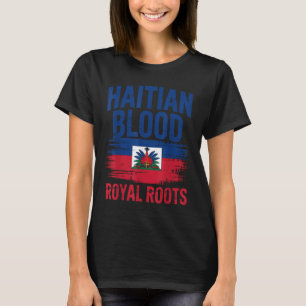 Haitian Roots Haiti-Flaggentag T-Shirt