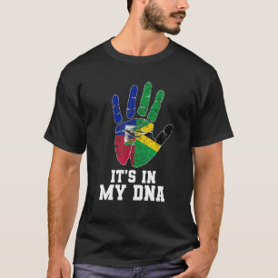 Haitianisch-Jamaika Combo-DNA T-Shirt