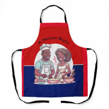 Haitianische Design-Schürze