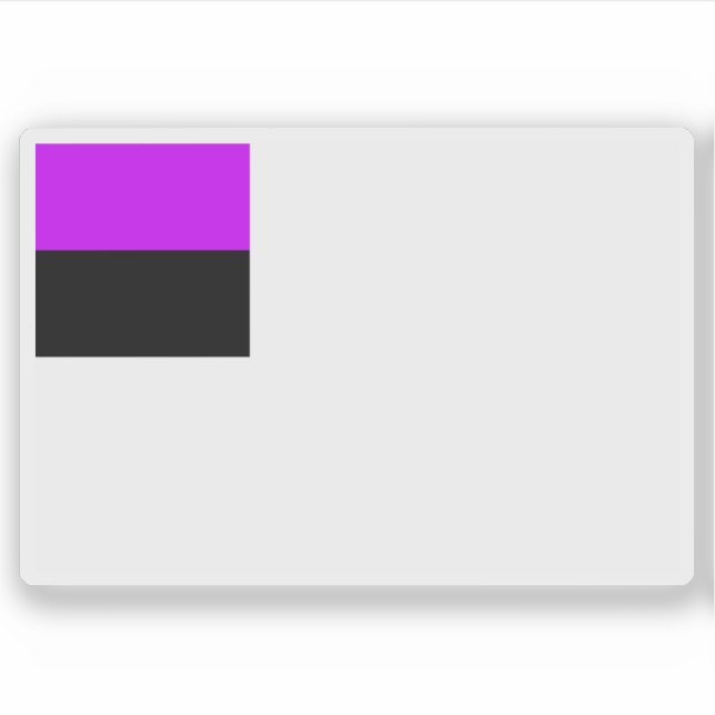 Haitianische Flagge (1791-1798) Aufkleber (Vorderseite)