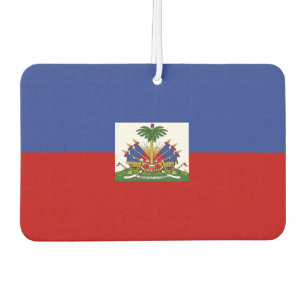 Haitianische Flagge Autolufterfrischer