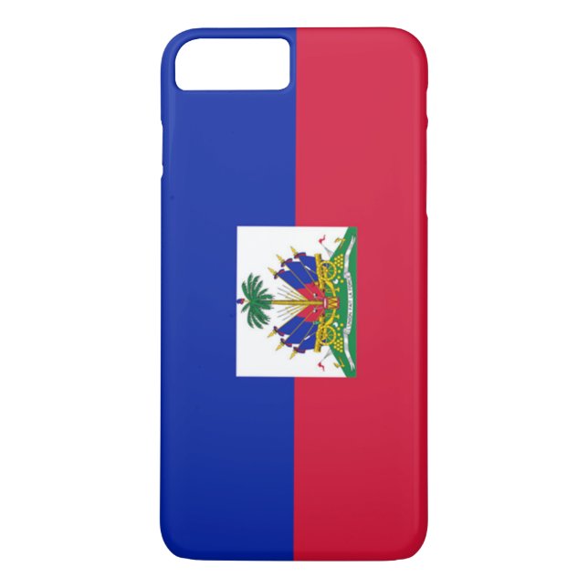 Haitianische Flagge Case-Mate iPhone Hülle (Rückseite)
