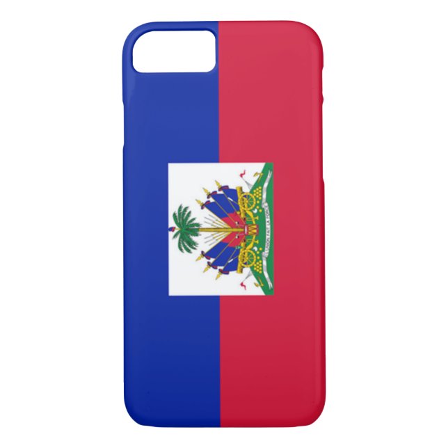 Haitianische Flagge Case-Mate iPhone Hülle (Rückseite)