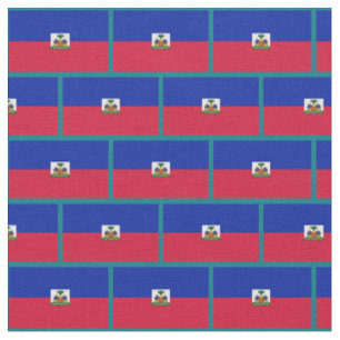 Haitianische Flagge Fabric / trendy mode Stoff