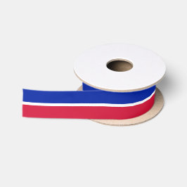 Haitianische Flagge Farben Band, Haiti /Sport Satinband