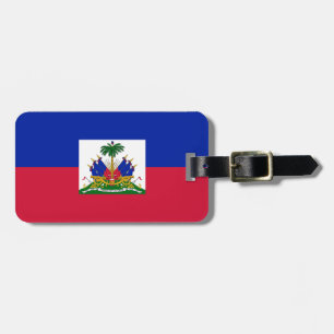 Haitianische Flagge Gepäckanhänger