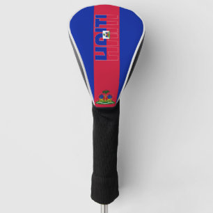 Haitianische Flagge Gorgetic Patriotic Golf Headcover