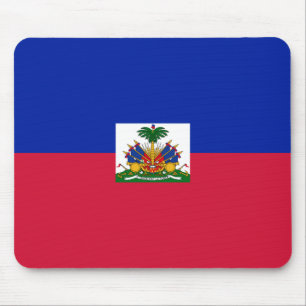 Haitianische Flagge Mousepad