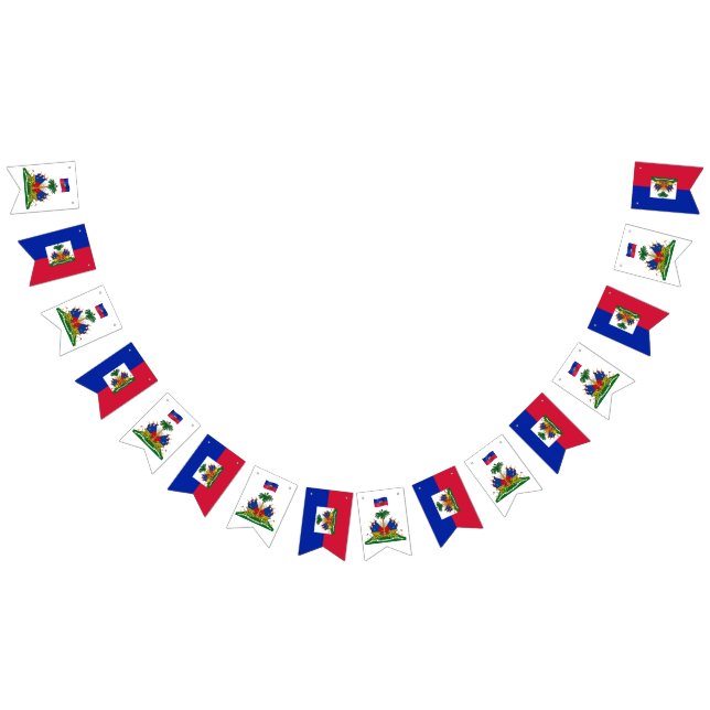 Haitianische Flagge & Party Haiti Banner / Hochzei (Alle)