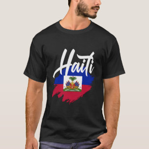 Haitianische Flagge Patriotic Haitian Pride Haiti T-Shirt