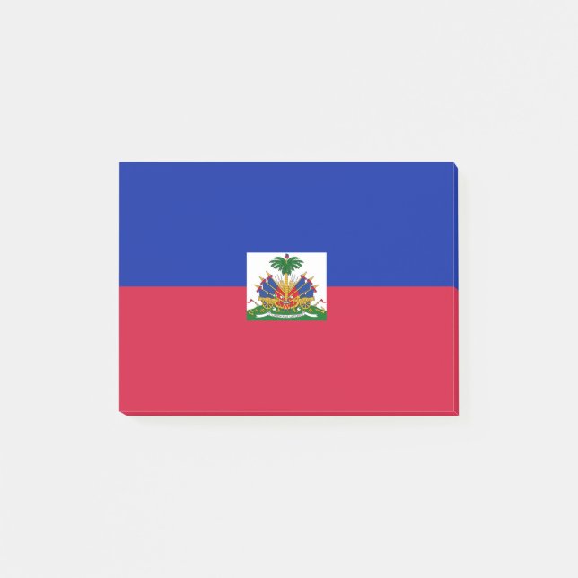 Haitianische Flagge - Post-it®-Hinweise Post-it Klebezettel (Vorderseite)