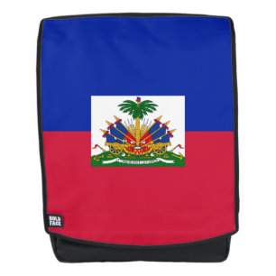 Haitianische Flagge Rucksack