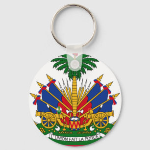 Haitianische Flagge - Schlüsselanhänger von Waff