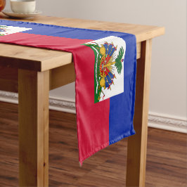 Haitianische Flagge & Sport Fan House Dekoration / Kurzer Tischläufer