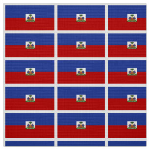 Haitianische Flagge Stoff