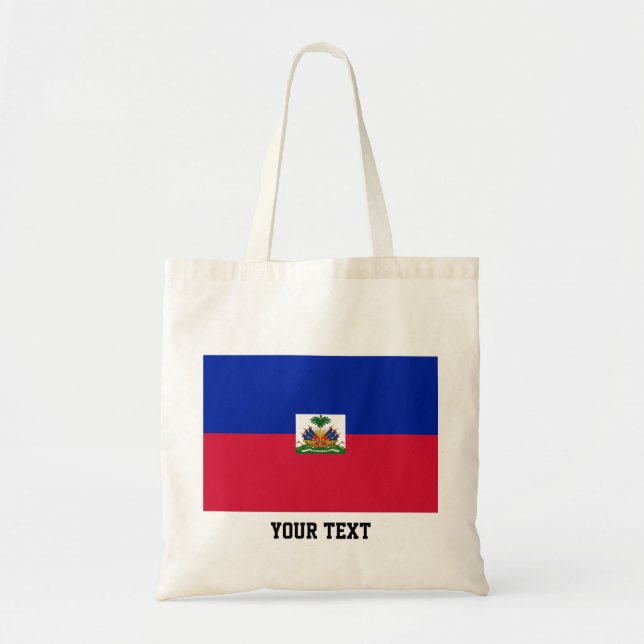 Haitianische Flagge Tragetasche (Vorne)