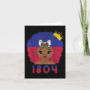 Haitianische Königin Haiti Unabhängigkeitsflagge T Karte