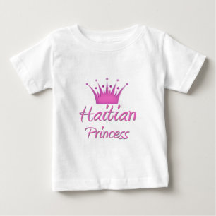 Haitianische Prinzessin Baby T-shirt
