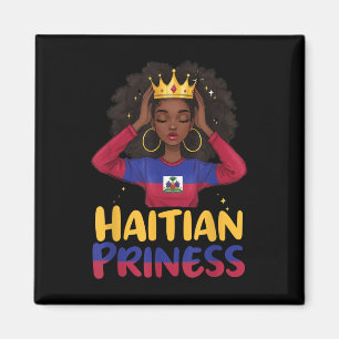 Haitianische Prinzessin Haiti Unabhängigkeitsflagg Magnet