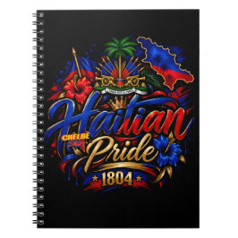 Haitianische Vibes | Haitianischer Stolz 1804 Tote Notizblock