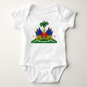 Haitianische Wappen (Haiti) Baby Strampler
