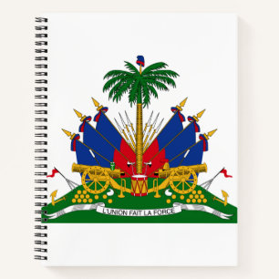 Haitianische Wappen (Haiti) Notizbuch