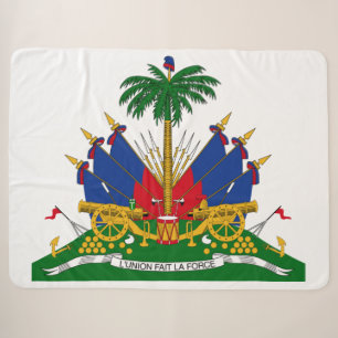 Haitianische Wappen (Haiti) Sherpadecke
