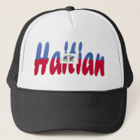 Haitianischer Flaggen-Hut
