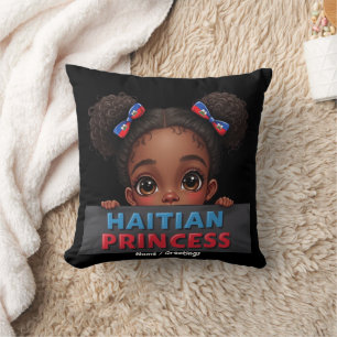 Haitianischer Flaggentag Haitianischer Prinzessin Kissen