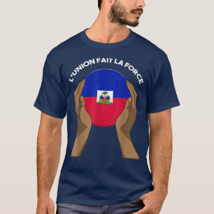 Haitianischer Flaggentag Proud Country Liebe Ayiti T-Shirt