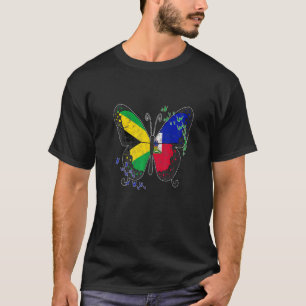 Haitianischer Karibik-Combo-Hintern T-Shirt